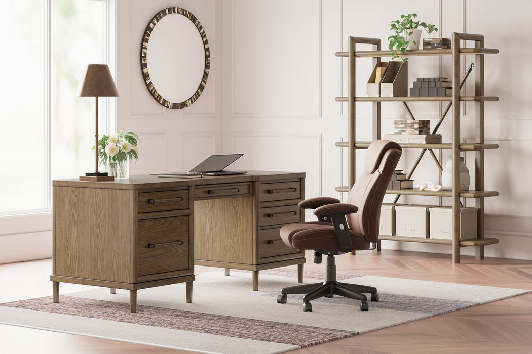 Roanhowe 68" Home Office Desk - The Warehouse Mattresses, Furniture, & More (West Jordan,UT)