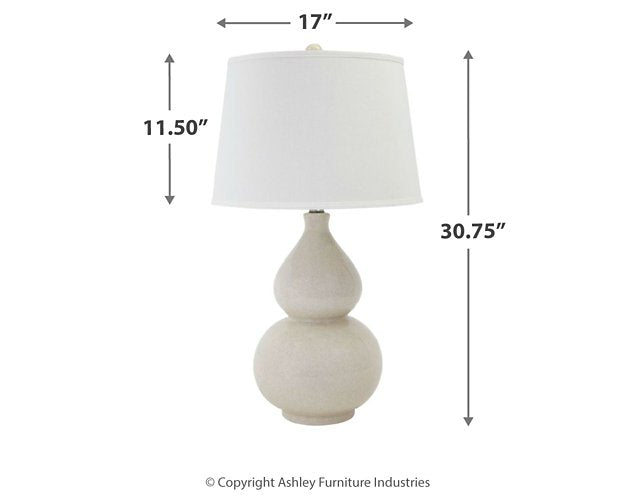 Saffi Table Lamp - The Warehouse Mattresses, Furniture, & More (West Jordan,UT)