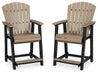 Fairen Trail Outdoor Counter Height Bar Stool (Set of 2) image