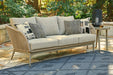 Swiss Valley Outdoor Sofa with Cushion - The Warehouse Mattresses, Furniture, & More (West Jordan,UT)