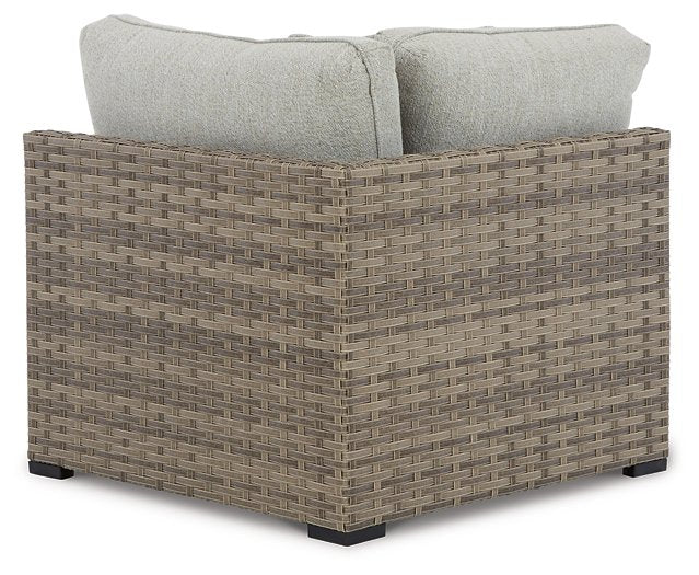 Calworth Outdoor Corner with Cushion (Set of 2)