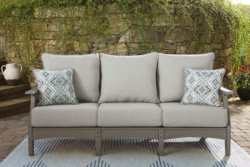 Visola Outdoor Sofa with Cushion - The Warehouse Mattresses, Furniture, & More (West Jordan,UT)