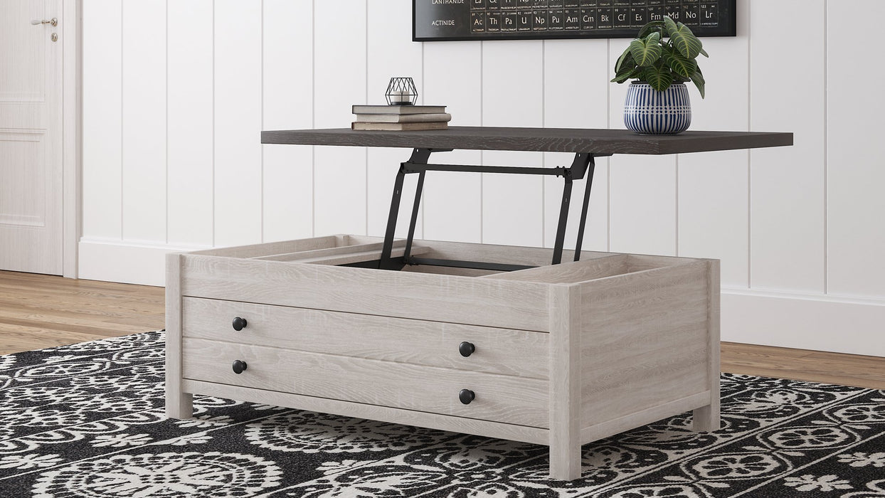 Dorrinson Coffee Table with Lift Top - The Warehouse Mattresses, Furniture, & More (West Jordan,UT)