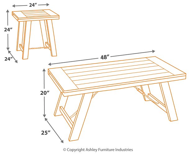 Noorbrook Table (Set of 3) - The Warehouse Mattresses, Furniture, & More (West Jordan,UT)