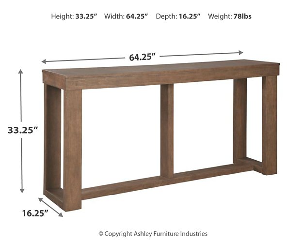 Cariton Sofa/Console Table - The Warehouse Mattresses, Furniture, & More (West Jordan,UT)