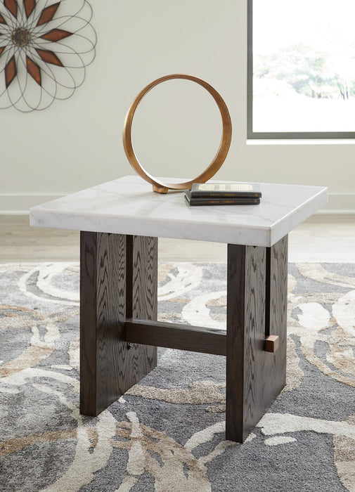 Burkhaus End Table - The Warehouse Mattresses, Furniture, & More (West Jordan,UT)