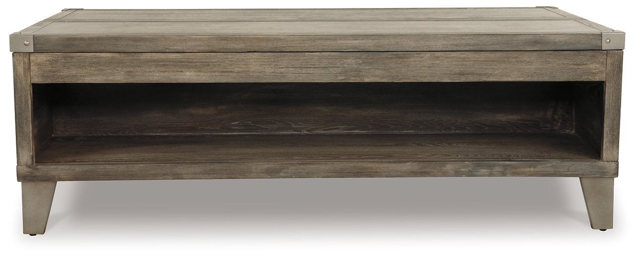 Chazney Coffee Table with Lift Top - The Warehouse Mattresses, Furniture, & More (West Jordan,UT)