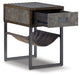 Derrylin Chairside End Table - The Warehouse Mattresses, Furniture, & More (West Jordan,UT)
