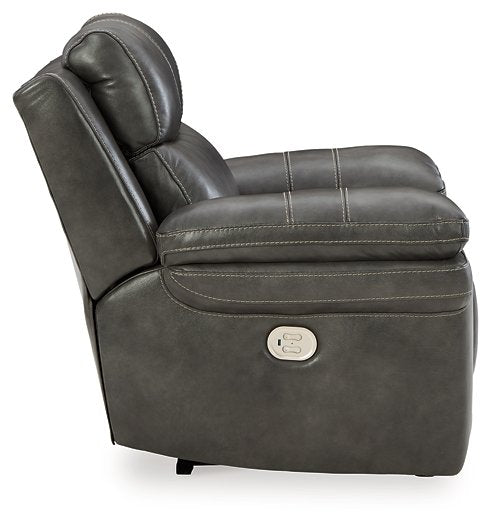 Edmar Power Recliner - The Warehouse Mattresses, Furniture, & More (West Jordan,UT)