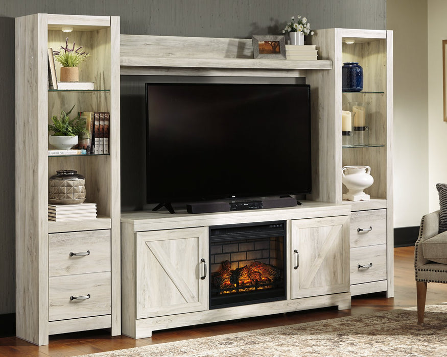 Bellaby 4-Piece Entertainment Center with Electric Fireplace - The Warehouse Mattresses, Furniture, & More (West Jordan,UT)
