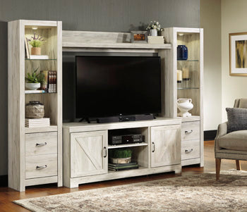 Bellaby 4-Piece Entertainment Center - The Warehouse Mattresses, Furniture, & More (West Jordan,UT)