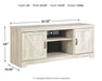 Bellaby 63" TV Stand with Electric Fireplace - The Warehouse Mattresses, Furniture, & More (West Jordan,UT)